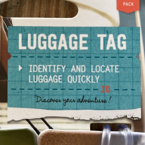 Luggage Travel Tags NWT - Picture 2 of 4